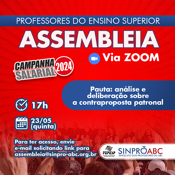 assembleia superior 23 demaio as 17h